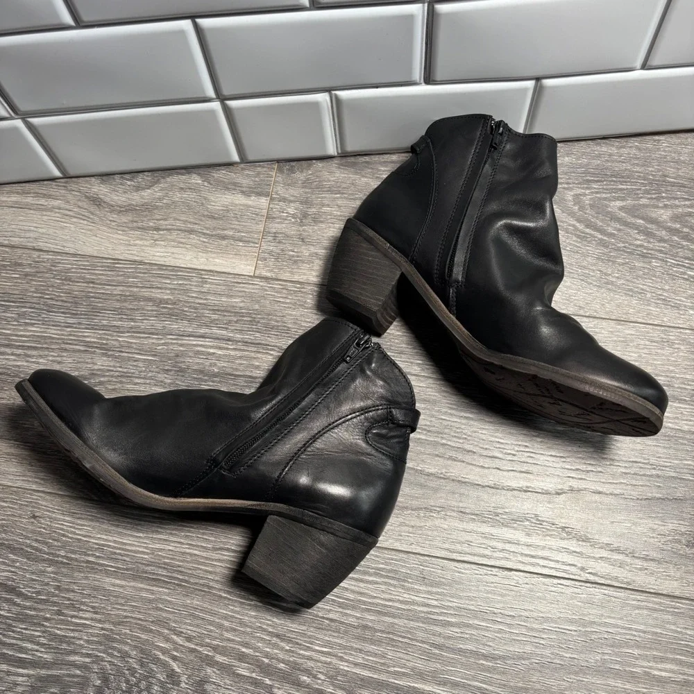 Felmini A130 Coal‎ Black Ankle Boot EU39 US7